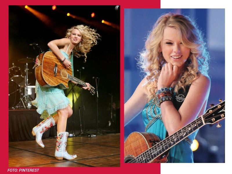 A trajetória de Taylor Swift no universo pop